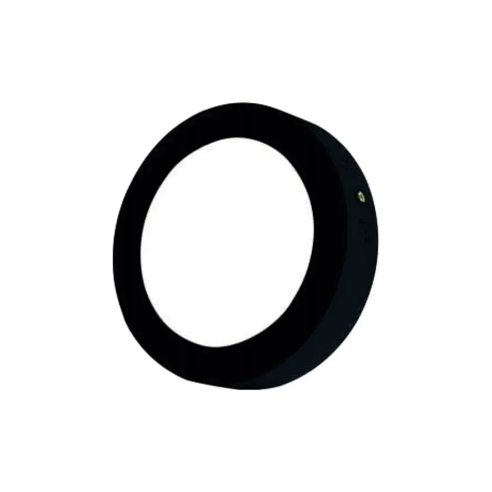 ASM-1218 B YCL SİYAH KASA 18W SIVA ÜSTÜ YUVARLAK BEYAZ LED PANEL