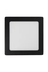 ASM-2212 B YCL SİYAH KASA 12W SIVA ÜSTÜ KARE LED  PANEL BEYAZ
