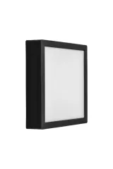 ASM-2212 B YCL SİYAH KASA 12W SIVA ÜSTÜ KARE LED  PANEL BEYAZ