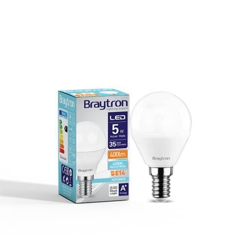 BA11-00513 BRAYTRON 5W 6500K E14 MİNİ GLOB LED AMPUL