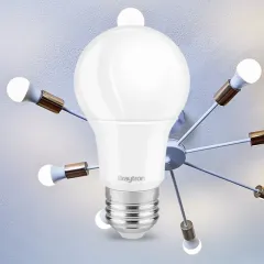 BA13-00520 BRAYTRON 5W 3000K E27 A55 LED AMPUL
