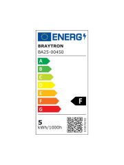 BA25-00450 BRAYTRON 4.5W 3000K GU10 LENSLİ LED AMPUL