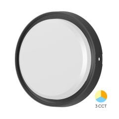 BC18-00681 BRAYTRON BULKHEAD 12W SİYAH LEDLİ NEMLİYER ARMATÜR