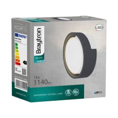 BG38-00702 BRAYTRON WALLS D-RND 12W 3000K DUVAR ARMATÜR