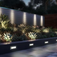 BG38-01882 BRAYTRON VEKTA-B 3W GRİ LEDLİ DUVAR ARMATÜR