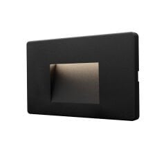 BG38-02101 BRAYTRON VEKTA-B WLS 3W 3000K SİYAH DUVAR ARMATÜR