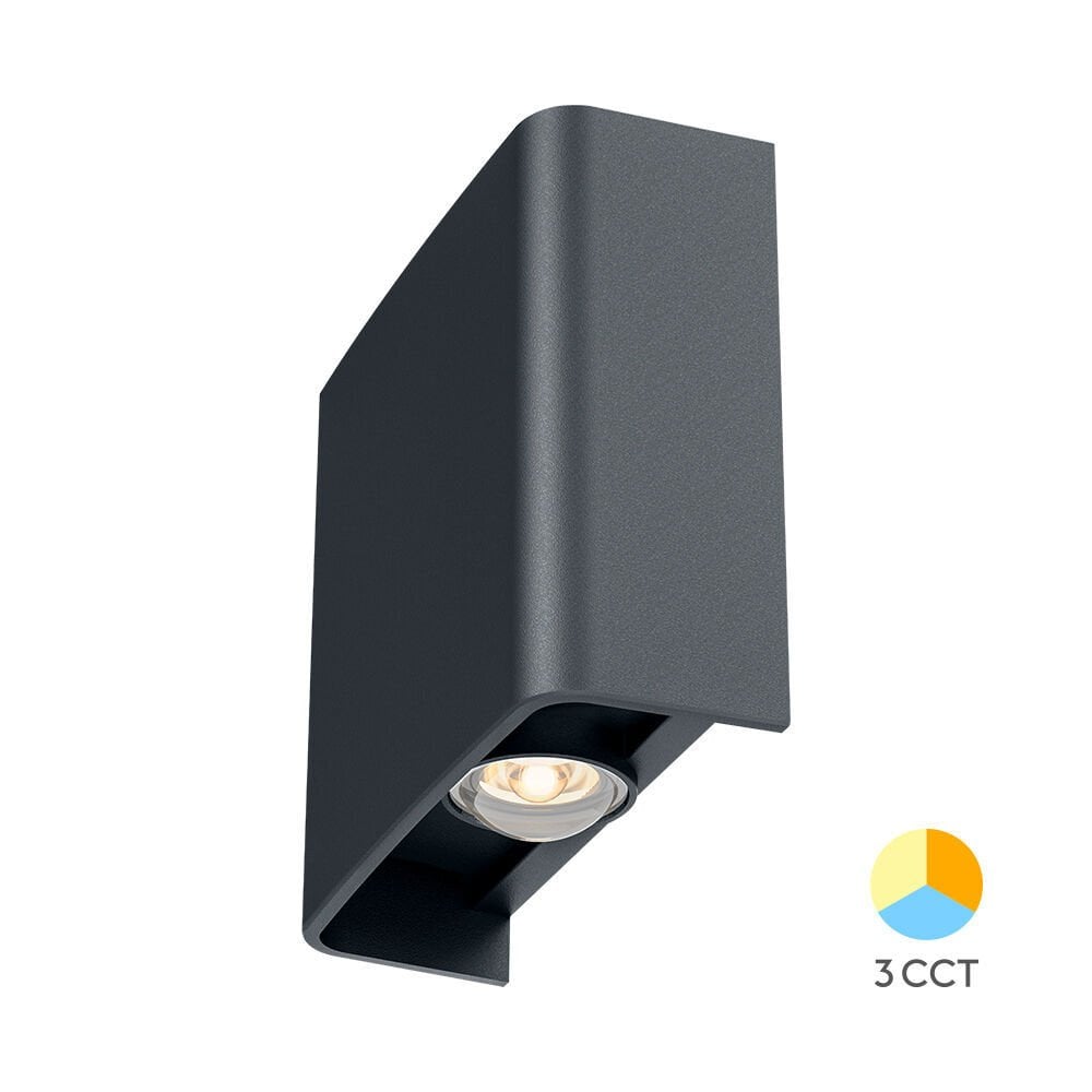 BG38-03182 BRAYTRON VECTOR 2x1W GRİ IP65 LEDLİ DUVAR ARMATÜR