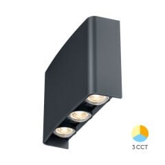 BG38-03382 BRAYTRON VECTOR 6x1W GRİ IP65 LEDLİ DUVAR ARMATÜR