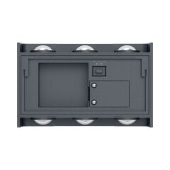 BG38-03382 BRAYTRON VECTOR 6x1W GRİ IP65 LEDLİ DUVAR ARMATÜR