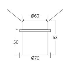 BH03-06020 BRAYTRON ALFA BEYAZ+ALTIN GU10 SIVA ALTI SPOT ARMATÜR