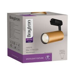 BH04-10606 BRAYTRON BETA-TR-2 GU10 ALTIN MONOFAZE RAY SPOT