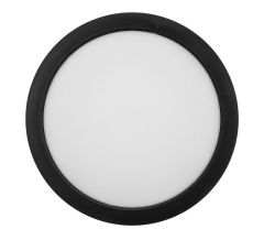 BP03-31831 BRAYTRON 18W 6500K S.ÜSTÜ YUVARLAK SİYAH LED PANEL