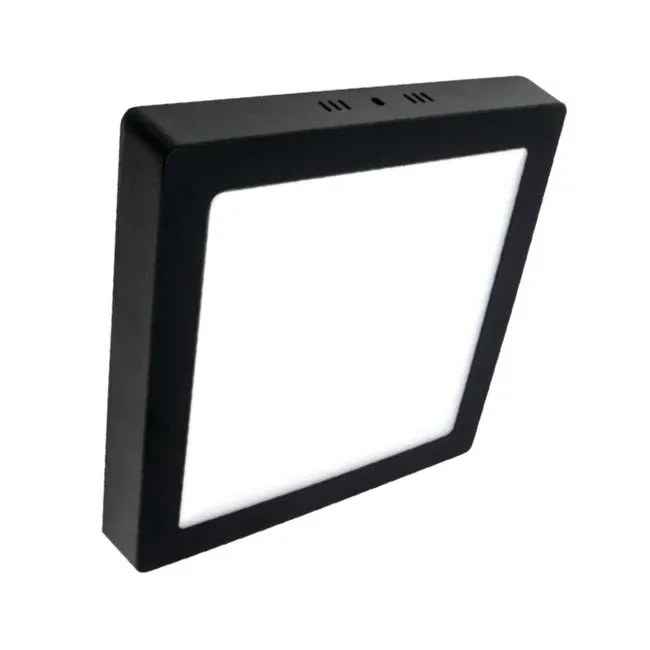 BP04-32401 BRAYTRON 24W 3000K S.ÜSTÜ KARE SİYAH LED PANEL