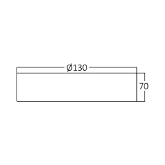 BP13-31201 BRAYTRON 12W 3000K SİYAH 4'' SÜ FATON LEDLİ DOWNLIGHT