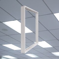 BP16-99040D BRAYTRON 60x60 ALÜMİNYUM DERİN KASA SIVA ÜSTÜ ÇERÇEVE