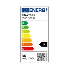 BT60-33031 BRAYTRON FLOODLIGHT 30W 6500K PROJEKTÖR