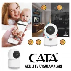 CT-4050 CATA AKILLI IP KAMERA GECE GÖRÜŞLÜ ( FULL HD-1080P )