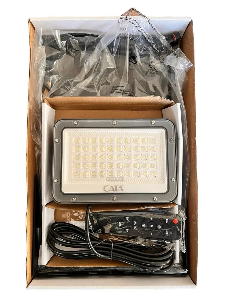 CT-4649 CATA 200W SOLAR LED PLATINUM PROJEKTÖR