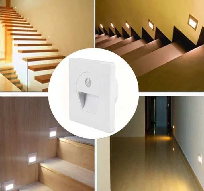 CT-5170B CATA 1W SENSÖRLÜ LEDLİ KORİDOR ARMATÜRÜ BEYAZ