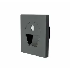 CT-5170SG CATA 1W SENSÖRLÜ LEDLİ KORİDOR ARMATÜRÜ SİYAH KASA GÜN IŞIĞI