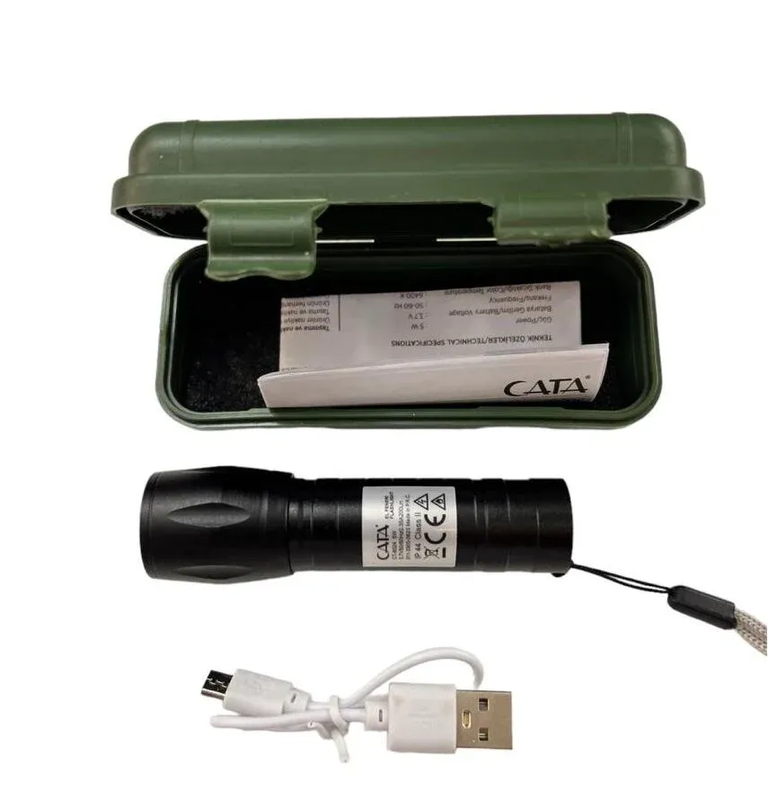 CT-8024 CATA POLİS CEP LED EL FENERİ