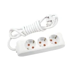 90113303 VİKO MULTİ-LET ÜÇLÜ PRİZ TOPRAKLI KABLOLU Ç.K 3 METRE