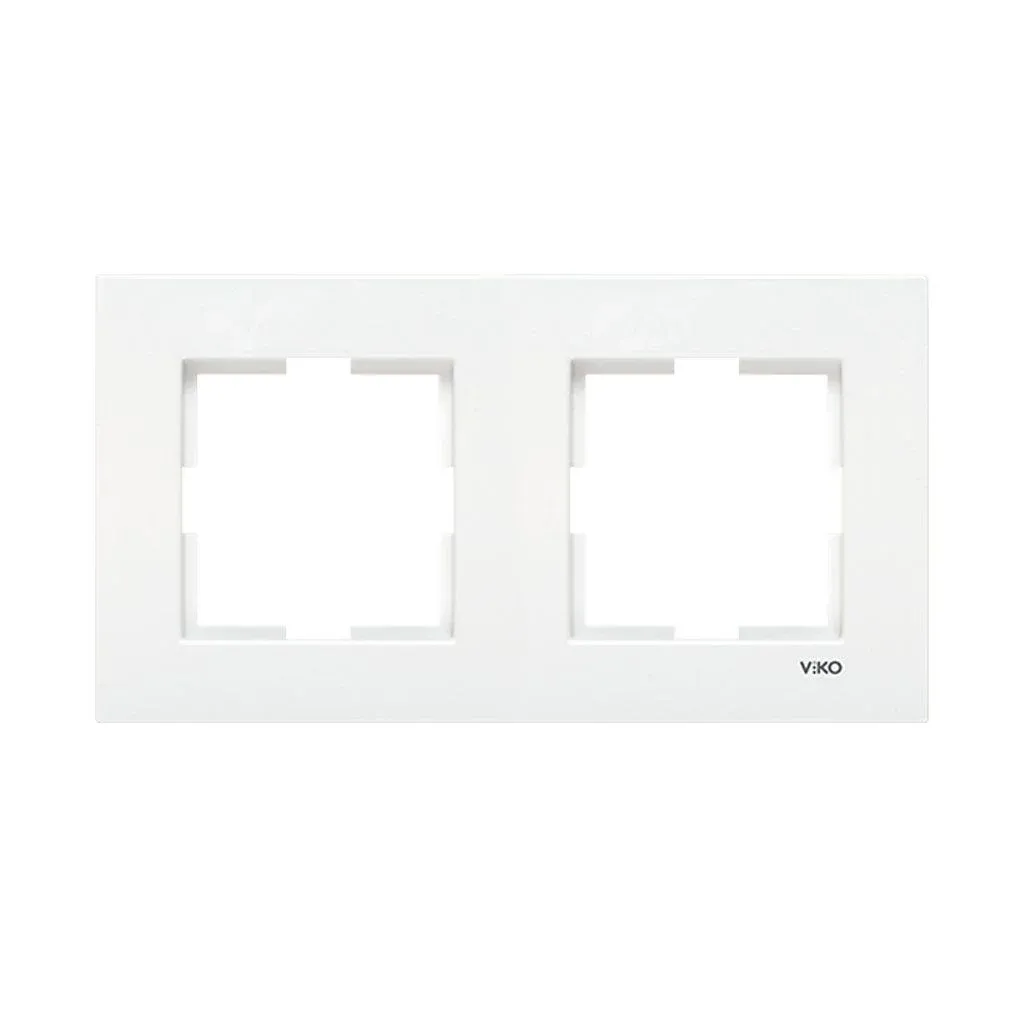 90960201 VİKO KARRE BEYAZ İKİLİ ÇERÇEVE