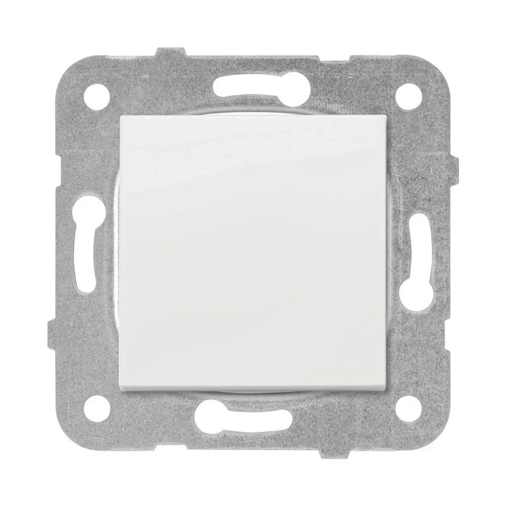 90967001 VİKO K/M BEYAZ ANAHTAR MEK+D/K (ÇERÇEVESİZ)