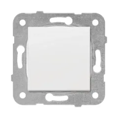 90967001 VİKO K/M BEYAZ ANAHTAR MEK+D/K (ÇERÇEVESİZ)