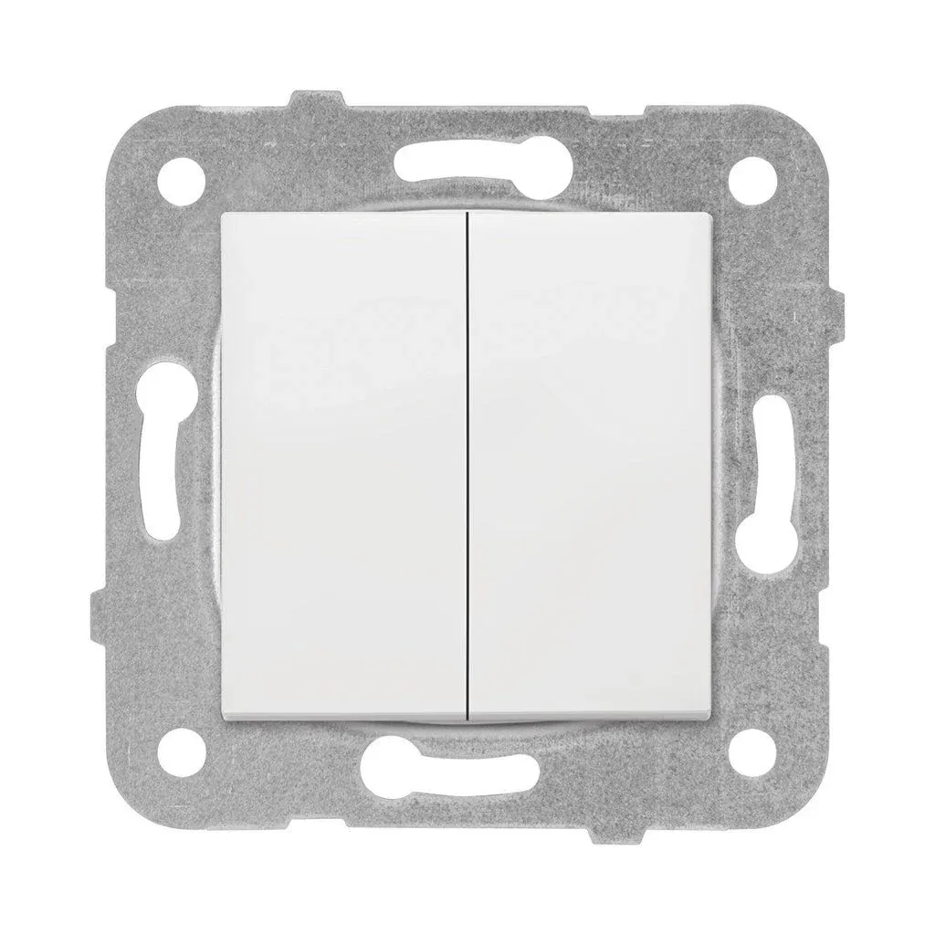 90967002 VİKO K/M BEYAZ KOMÜTATÖR MEK+D/K (ÇERÇEVESİZ)