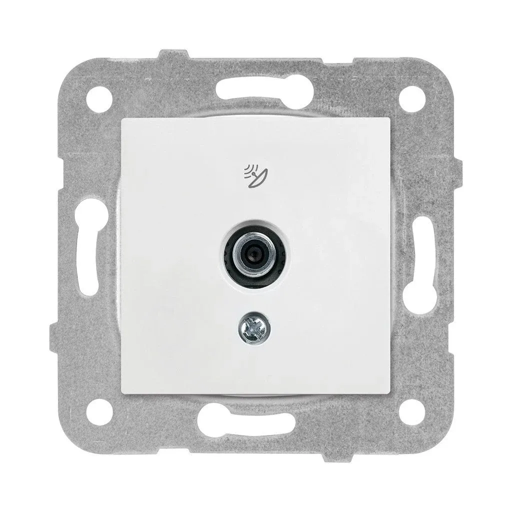 90967038 VİKO K/M BEYAZ UYDU PRİZİ F KON - 10 dB MEK+D/K (ÇERÇEVESİZ)