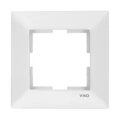 90979001 VİKO MERIDIAN BEYAZ TEKLİ ÇERÇEVE