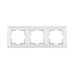 90979003 VİKO MERIDIAN BEYAZ 3'LÜ ÇERÇEVE