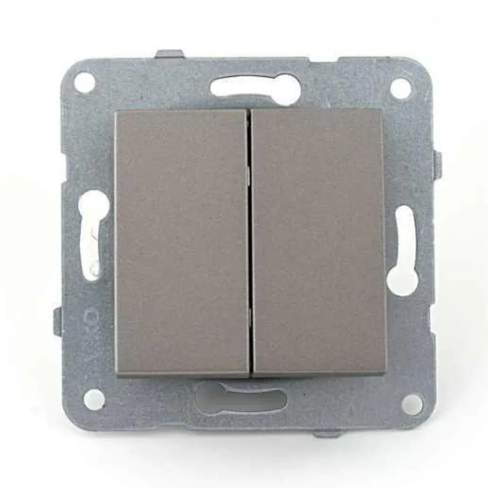 92605302 VİKO N/T ANTRASİT KOMÜTATÖR DÜĞME (Mekanizma Hariç)