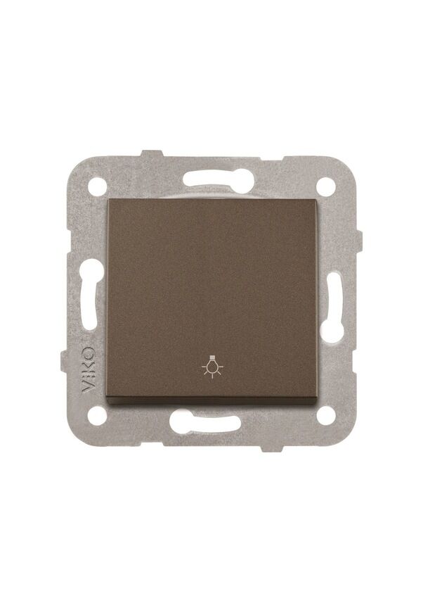 92605303 VİKO N/T ANTRASİT LIGHT DÜĞME (Mekanizma Hariç)