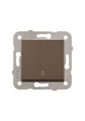 92605303 VİKO N/T ANTRASİT LIGHT DÜĞME (Mekanizma Hariç)