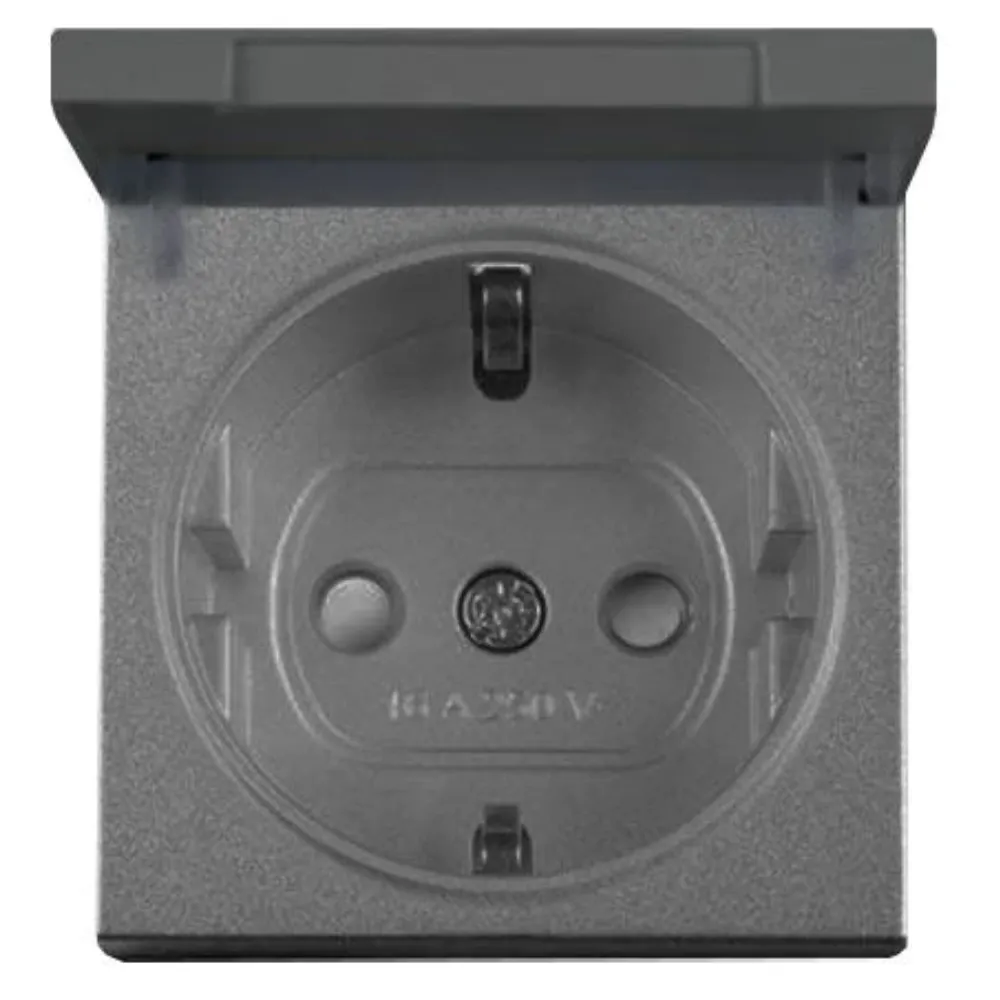 92605412 VİKO N/T FÜME KAP TOP PRİZ Ç.K. KAPAK