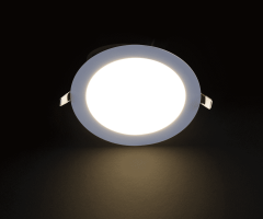 YL10-1200 NOAS 12W SIVA ALTI YUVARLAK SLIM LED PANEL BEYAZ