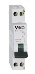 4VTB-1B16 VİKO 1X16A 4,5kA B TİPİ OTOMATİK SİGORTA