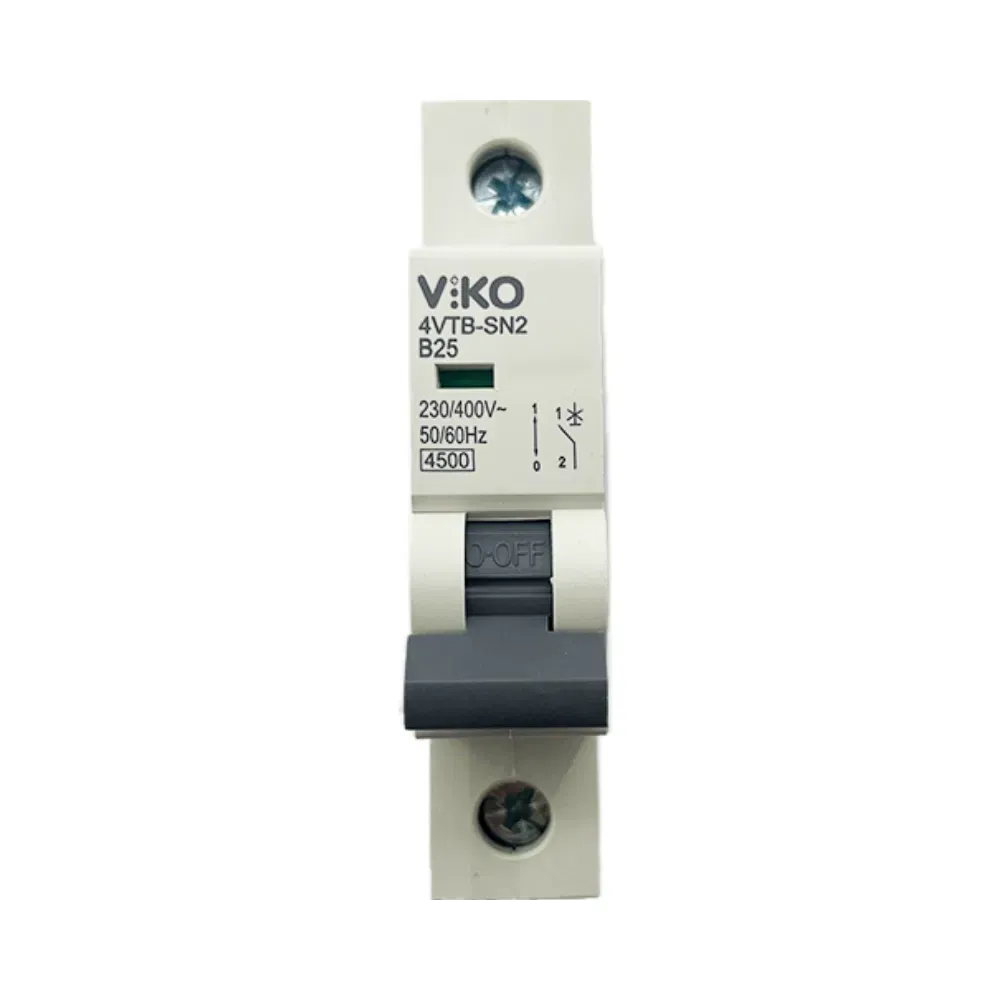 4VTB-1B25 VİKO 1X25A 4,5kA B TİPİ OTOMATİK SİGORTA