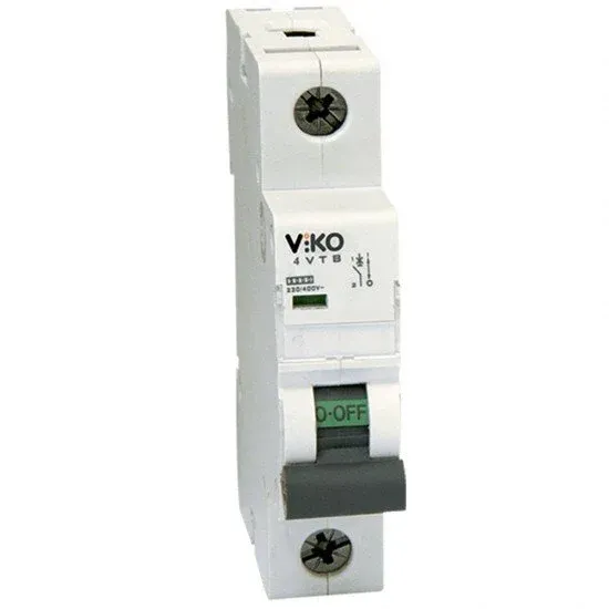 4VTB-1C63 VİKO 1X63A 4,5kA C TİPİ OTOMATİK SİGORTA