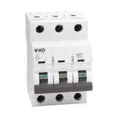 4VTB-3C25 VİKO 3X25A 4,5kA C TİPİ OTOMATİK SİGORTA