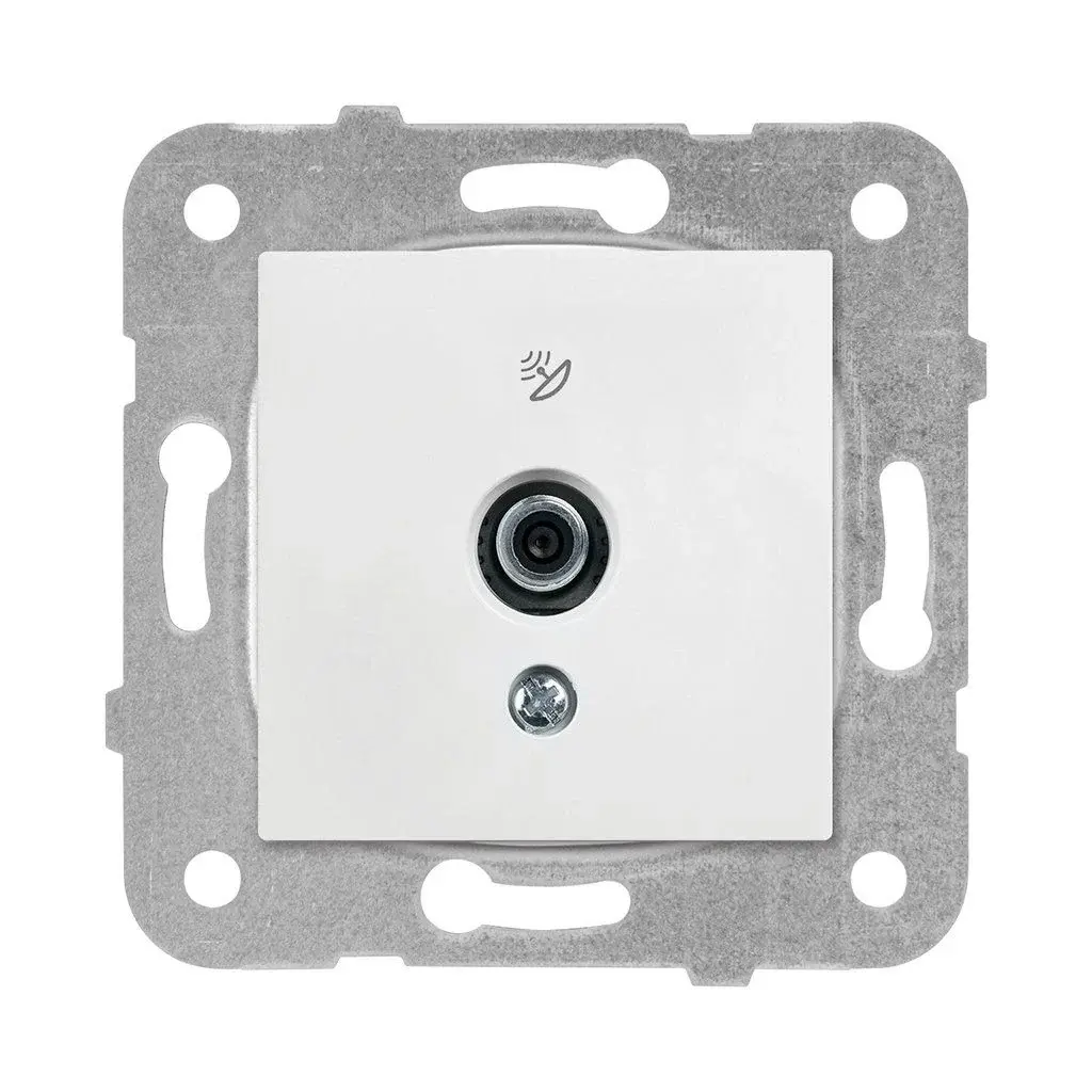 90967009 K/M BEYAZ UYDU PRİZİ F KON - SONLU MEK+D/K (ÇERÇEVESİZ)