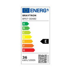 Braytron BP07-00480 Jade Beyaz Yuvarlak 36W 3’ü 1 Arada Tavan Armatürü