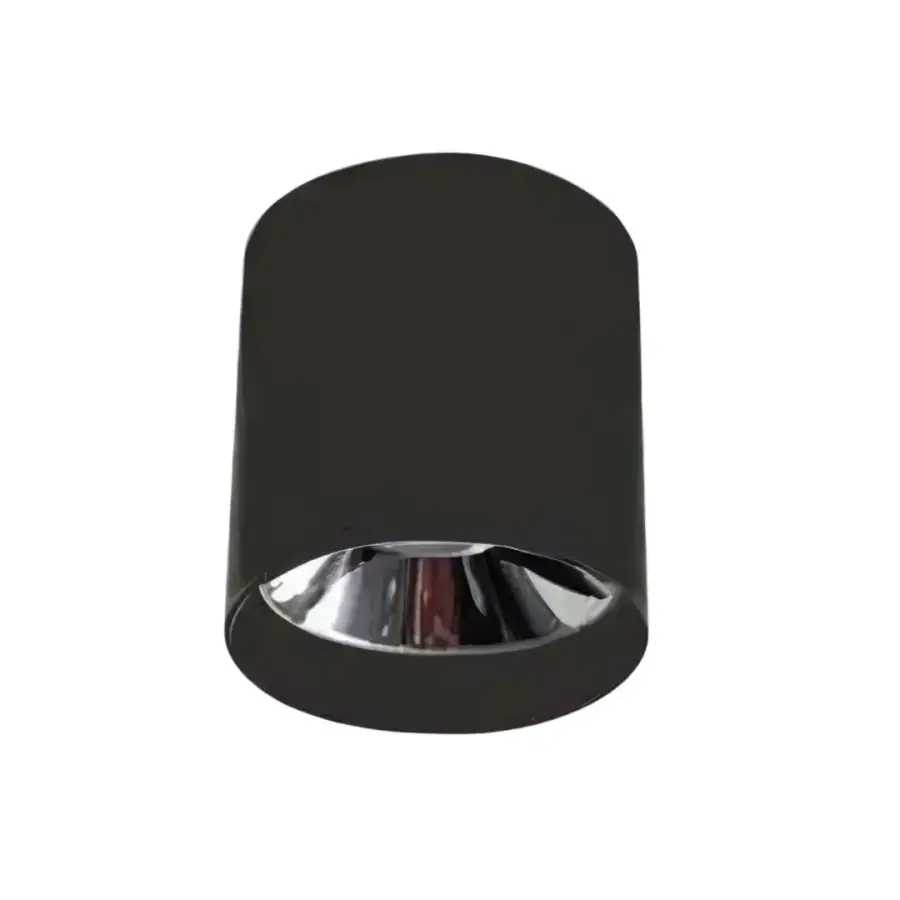 Cata CT-5421 SP Foça Sıva Üstü Armatür GU-10 Siyah-Platin